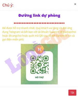 Link dự phòng